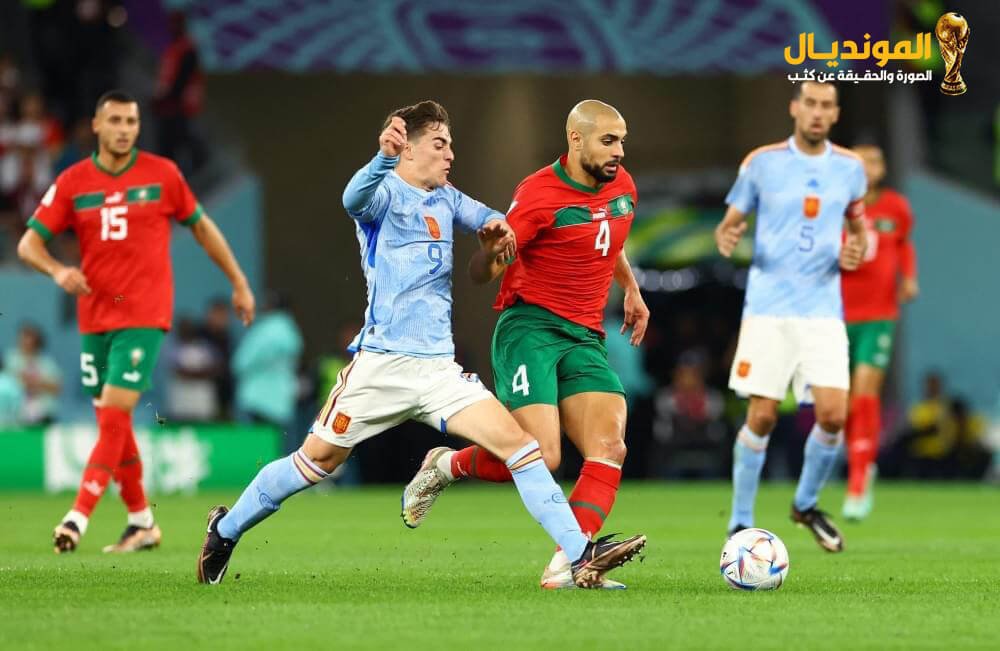 المغرب و اسبانيا في مونديال قطر 2022 3